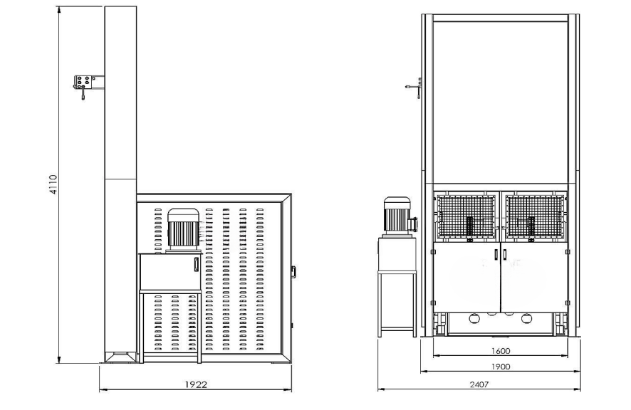 Case Overturning Machine