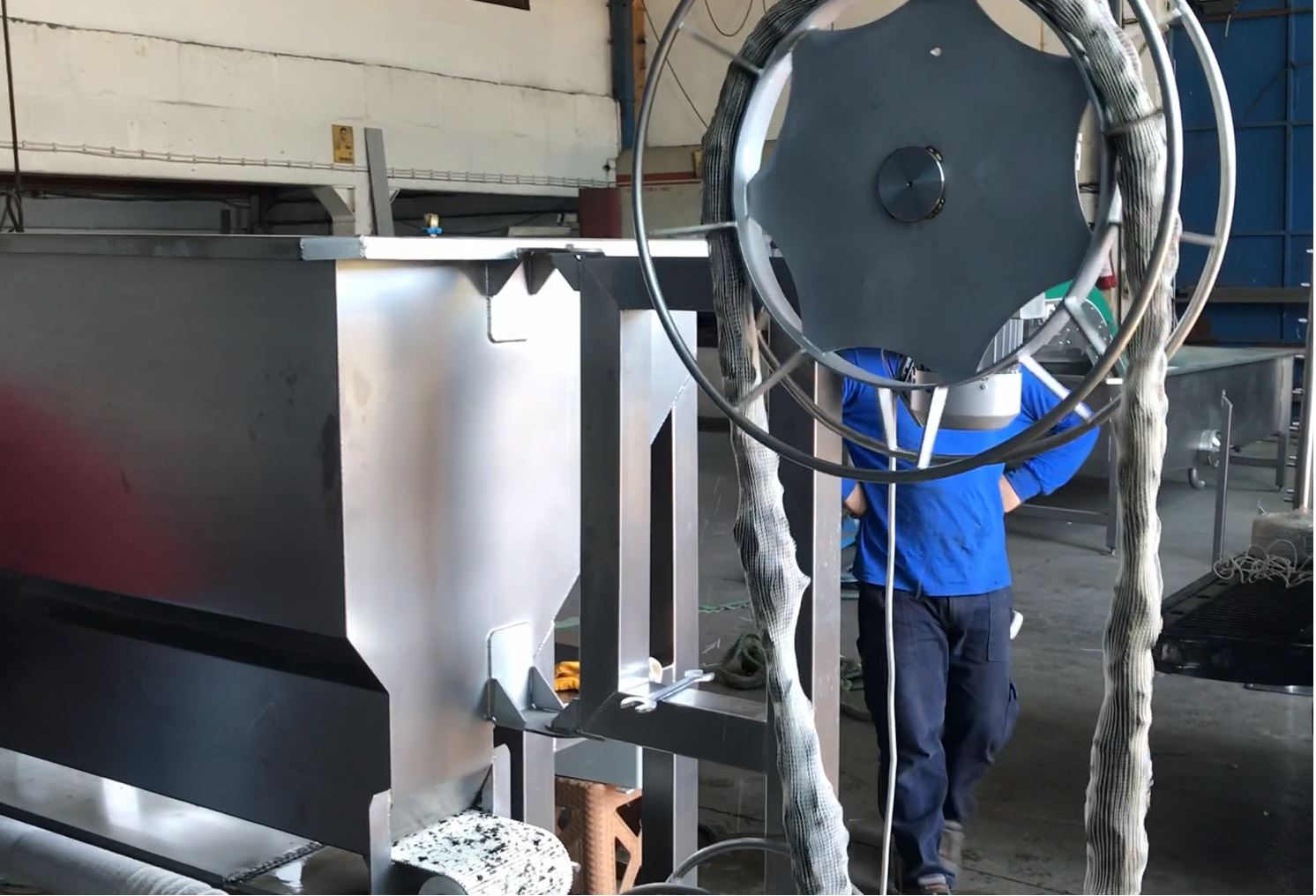 Mussel Seeding Machine 6