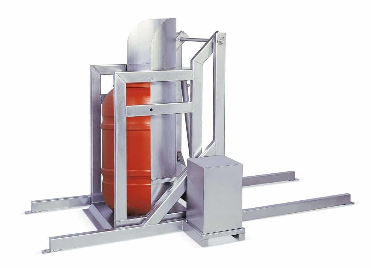 Barrel Emptying Machine